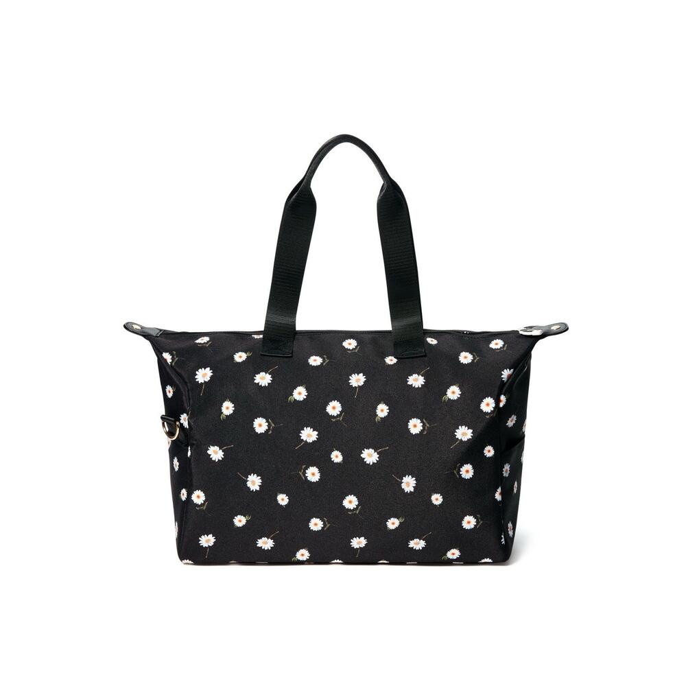 Alice + Olivia Daisy Print Canvas Duffle Bag & Reversible Bucket Hat MSRP $235 - Picture 5 of 14